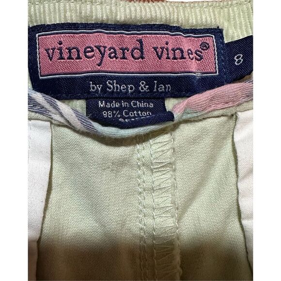 Vineyard Vines Mint Green Corduroy womens shorts sz 8 - Picture 3 of 7